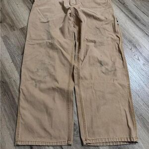 Carhartt baggy double knee workwear pants durable